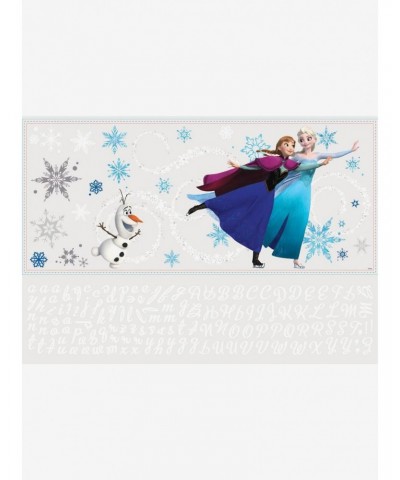 Disney Frozen Custom Headboard Featuring Elsa, Anna & Olaf Peel And Stick Giant Wall Decals $8.47 Decals
