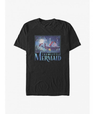 Disney The Little Mermaid Kiss The Girl Ariel and Eric Big & Tall T-Shirt $12.86 T-Shirts